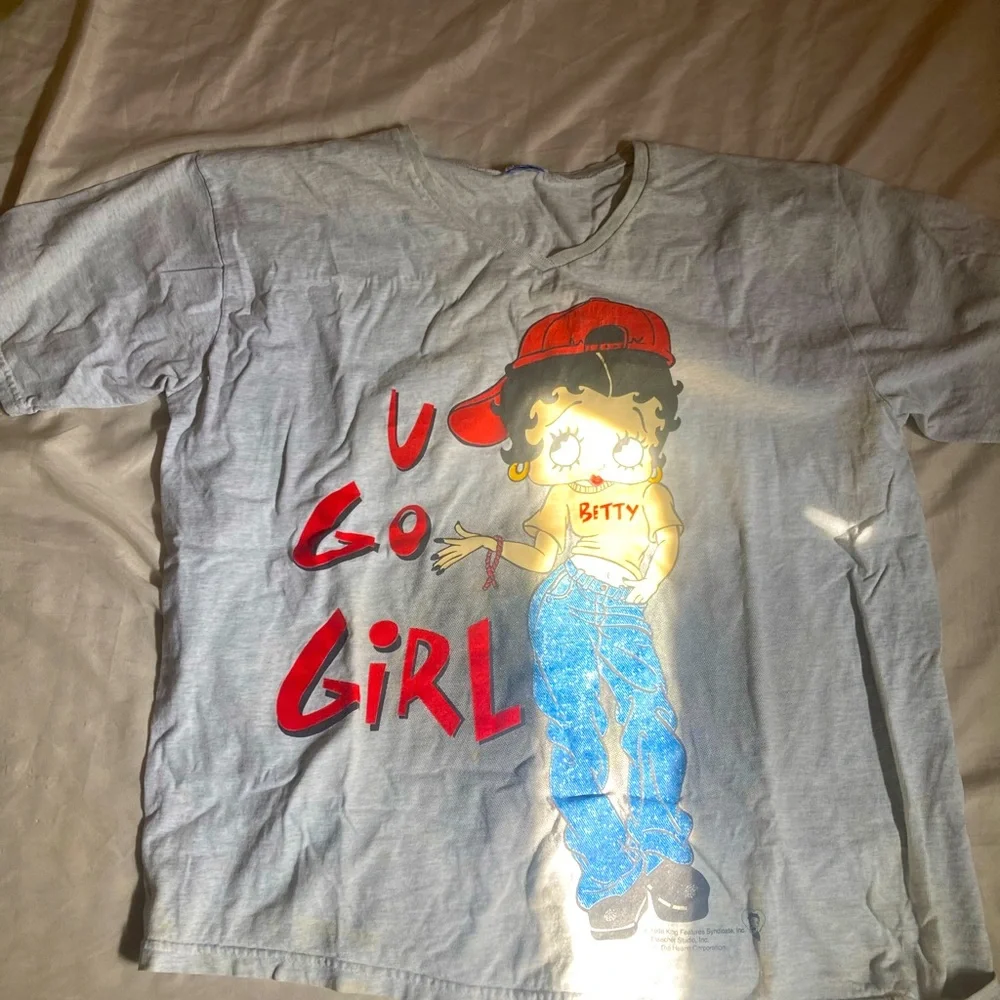 VINTAGE 90s Betty boop tee - Picture 1 of 3